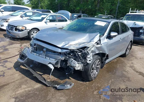 2016 Honda Civic Ex z USA, uszkodzony, nr VIN 19XFC2F79GE230025